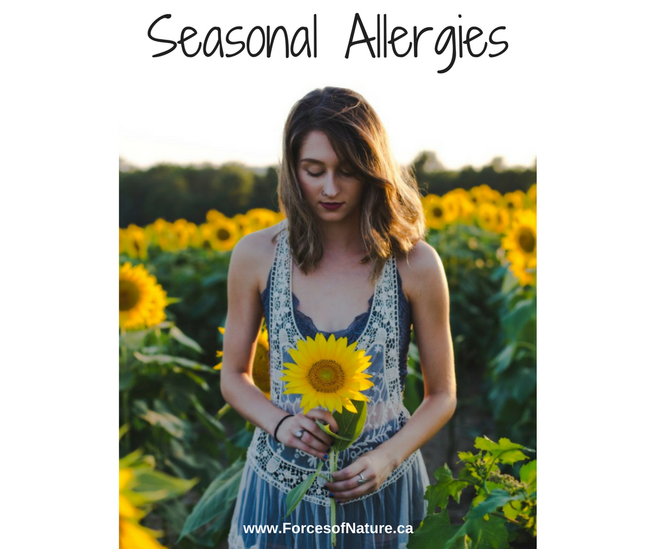 woman with successful treatment for seasonal allergies
