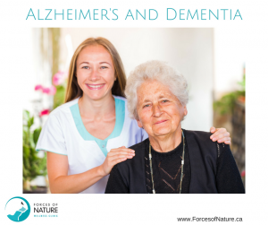 woman with alzheimers disease and dementia who wants natural treatment from a naturopathic doctor