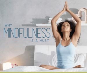 woman using mindfulness meditation to relieve anxiety